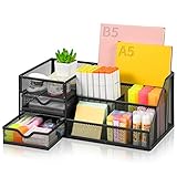 Marbrasse Mesh-Schreibtisch-Organizer mit Schubladen,Multifunktionaler...