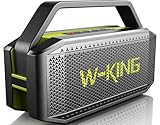 W-KING Bluetooth Lautsprecher Box, 60W Musikbox Lautsprecher Boxen Bluetooth...