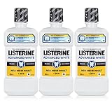 LISTERINE Advanced White | LISTERINE Mundspülung mit Whitening-Effekt | Für gesunde...