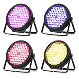 BETOPPER 120W LED Par Licht RGBW 4-in-1 Bühnenlicht Moving Head Led Par...