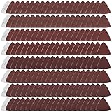 TTYSHIP® 160 Stück Deltaschleifer Schleifpapier, 80mm Dreieckschleifer Schleifpapier,...