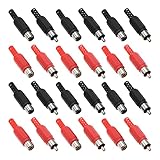EMSea 40 STÜCKE Solder Cinch Stecker Adapter Audio Video Stecker Ersatz Cinch...