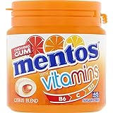 Mentos Kaugummi | Mentos Kaugummi Vitamine | Mentos Gum | Mentos Süßigkeiten | 90 Gramm...