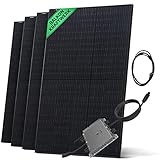 Solarway Balkonkraftwerk 1600W Komplett Steckdose | Solaranlage Komplettset |...