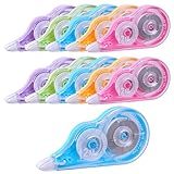 Jewan Korrekturroller Maus,10er Korrekturmaus,12m x 5mm Korrekturband mit...