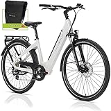 DERUIZ 28Zoll Modell Quartz E-Bike mit 644Wh großem Akku RH 45CM BAFANG...