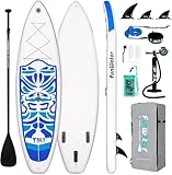 FunWater Aufblasbares Stand Up Paddleboard SUP, zwei Arten von Zubehör,...