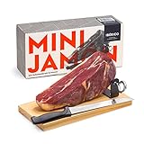 MINI IBÉRICO-SCHINKEN von jamon.de | Im Geschenkkarton | Set mit Holzständer und...