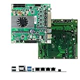 N100 NAS Motherboard, NAS Motherboard CPU Kombination, Mini ITX Mainboard mit...