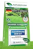 Rasensamen schnellkeimend 10kg - SEHR GUT getestet - Schnell wachsender Rasen Made in...