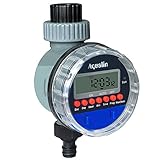 Aqualin Bewässerungsuhr mit Kugelhahn Automatischer Bewässerungscomputer Wasser...