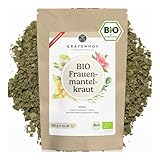 Gräfenhof Frauenmanteltee Bio Tee I 100g natürlicher Wochenbetttee für Frauen I Tee...