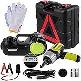 VEVOR 5 Tonnen Hydraulischer elektrischer Wagenheber 11000LBS Tragfähigkeit, DC 12V...