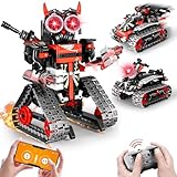 HOGOKIDS Technic Ferngesteuerter Roboter Bauspielzeug - 3 in 1 RC Gebäudeset...