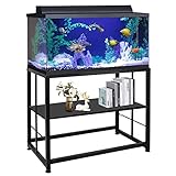 ZOMOFEW Aquariumständer, Metall, für Aquarium, Schildkröten, 122 l