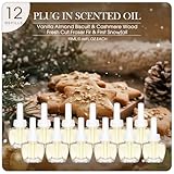 SCENTORINI Duftölflakon Nachfüller, Kompatibel Mit Air Wick und Glade Duftstecker, 12 x...