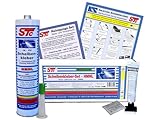STC Scheibenkleber Set HMNL 310 ml Kartusche – Inkl. Handschuhe,...