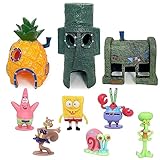 MeYuxg Aquarium deko, Fisch Tank Ornament Ornamente, Landschaft Ananas Haus Höhle für...