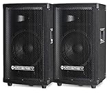 Paar McGrey TP-8 Lautsprecher Boxen (2 Stück DJ- und Partyboxen, 8' Woofer,...