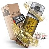 LALOB® Dressing-Shaker – spülmaschinenfest – fünf Rezepte in 175ml und 350ml –...