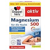 Doppelherz Magnesium 500 fuer die Nacht 30 Tabletten, Nahrungsergänzung