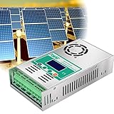 MPPT Solarladeregler,60A LCD-Solarpanel Solar Panel Batterie Intelligente Regler für...