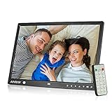 Andoer 15 Zoll Digital Fotorahmen LED Bildrahmen Album Desktop 1280 * 800 HD...