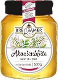 Breitsamer Honig Akazie flüssig 500g - Unvergleichlich milder und lieblicher Akazienhonig...