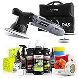 Poliermaschinen Set: chemicalworkz DA9 Exzenter Poliermaschine + Sonax Politur Set + Royal...