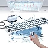 Bade-Spa-Massagematte Mit Aufblasbarem Kissen + Fernbedienung,...