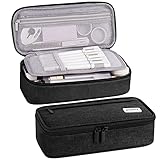 WEMATE Federmäppchen Federtaschen Mäppchen Etui Stifte 5 Fach, Große Kapazität Pencil...