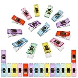 Stoffklammern in 6 Farben, 30 Pack, Alternative zu Stecknadeln, halten...