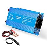 Yinleader 400W/800W Reiner Sinus Wechselrichter 12V DC auf 230V AC mit 1 EU...