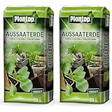 RBS24 Sparpaket Plantop Aussaaterde 2 x 20 Liter = 40 Liter Anzuchterde...