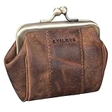 STILORD 'Dolly' Echt-Leder Geldbörse Damen Retro Klein Elegant - Vintage...