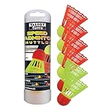 Talbot-Torro Speedbadminton Bälle – 6 Shuttles in wiederverschließbarer Dose...