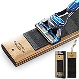 MikaMax, Rasiermesserschärfer, Original Holzdesign, Geschenke für Männer, Geschenke...