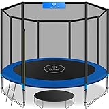 KESSER® - Trampolin Ø 305 cm | TÜV SÜD GS Zertifiziert | Komplettset mit...