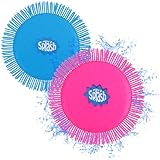 com-four® 2X Wasser Frisbee - Wasser-Wurfscheibe aus Schaumstoff und Silikon Ø...