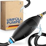 LUKEDOⓇ Handpumpe - Pumpe zum Umfüllen von Flüssigkeiten wie Wasser, Diesel,...