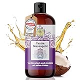 GRÜNE VALERIE® XXL 500 ML Tantra - Massageöl - mit fruchtigem Kokos - |[DERMATEST:...
