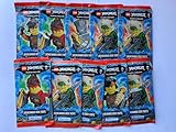 Lego 10x Booster Pack Ninjago Geheimnis der Tiefe 50 Karten Blue Ocean -...