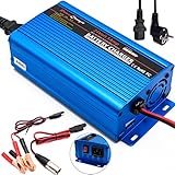 Autobatterie Ladegerät 24V Vollautomatisches Batterie-Ladeerhaltungsgerät...