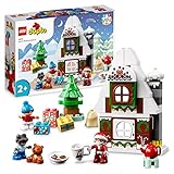LEGO DUPLO 10976 Lebkuchenhaus des Weihnachtsmanns, Spielzeug f�r Kinder ab 2 Jahren