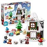 LEGO DUPLO 10976 Lebkuchenhaus des Weihnachtsmanns, Spielzeug f�r Kinder ab 2 Jahren
