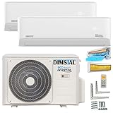A++/A++ Duo-Split SelfClean WiFi-Ready Golden-Fin 3,5 + 3,5 kW 12000+12000 BTU MultiSplit...