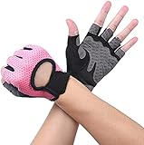 flintronic Fitness Handschuhe, Atmungsaktive Trainingshandschuhe mit Mikrofasergewebe,...