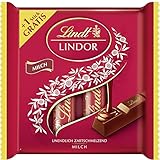 Lindt Schokolade LINDOR Sticks Vollmilch, 3 + 1 Promotion | 100 g (4 x 25 g...