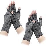 2 Paar Arthrose Handschuhe,Kompressionshandschuhe Damen,Bereitstellung von Wärme und...
