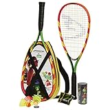 Speedminton S600 Set - Original Speed Badminton/Crossminton Starter Set inkl. 2...